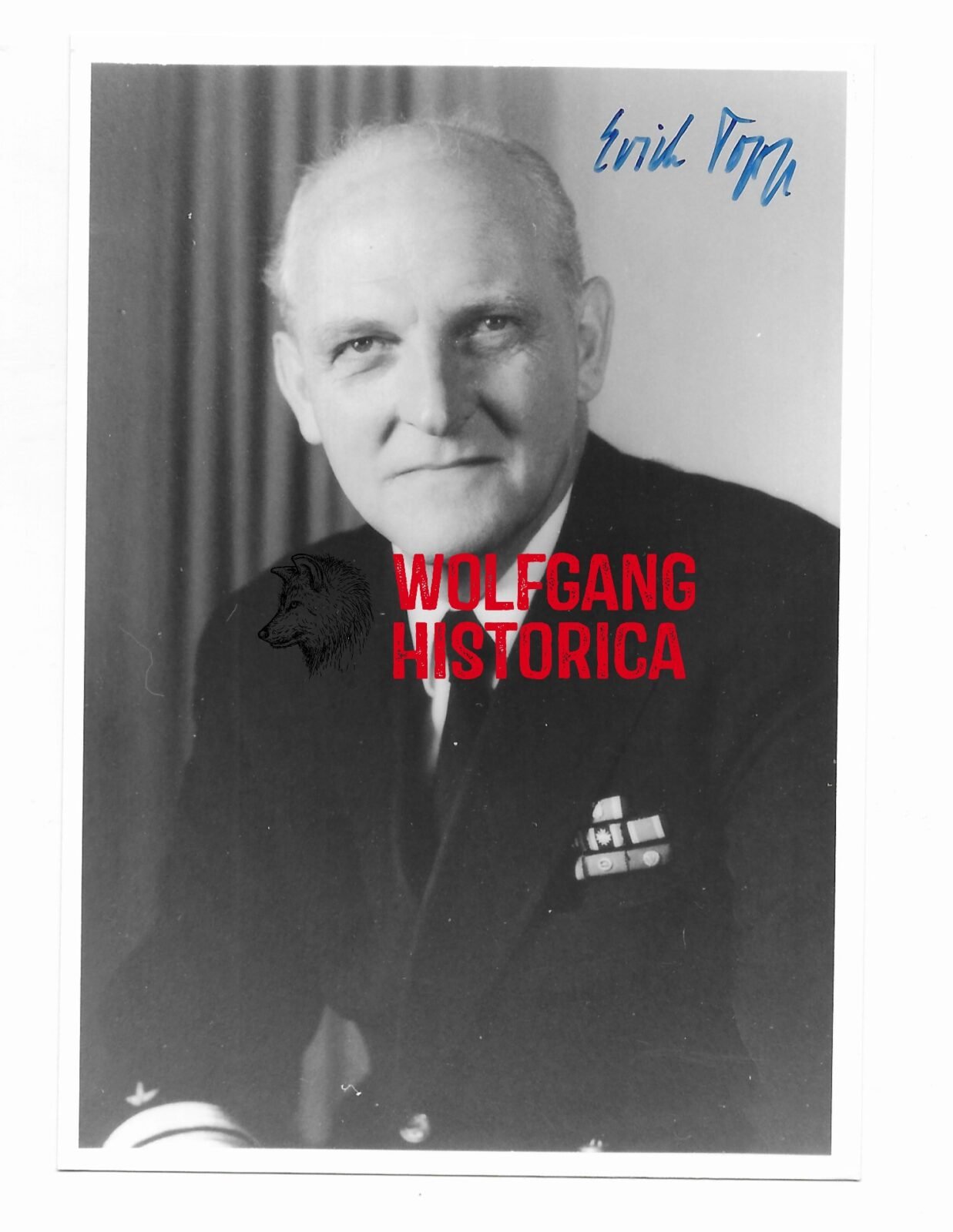 Erich Topp Kommandant of “U552” (Schwertern) Wolfgang Historica
