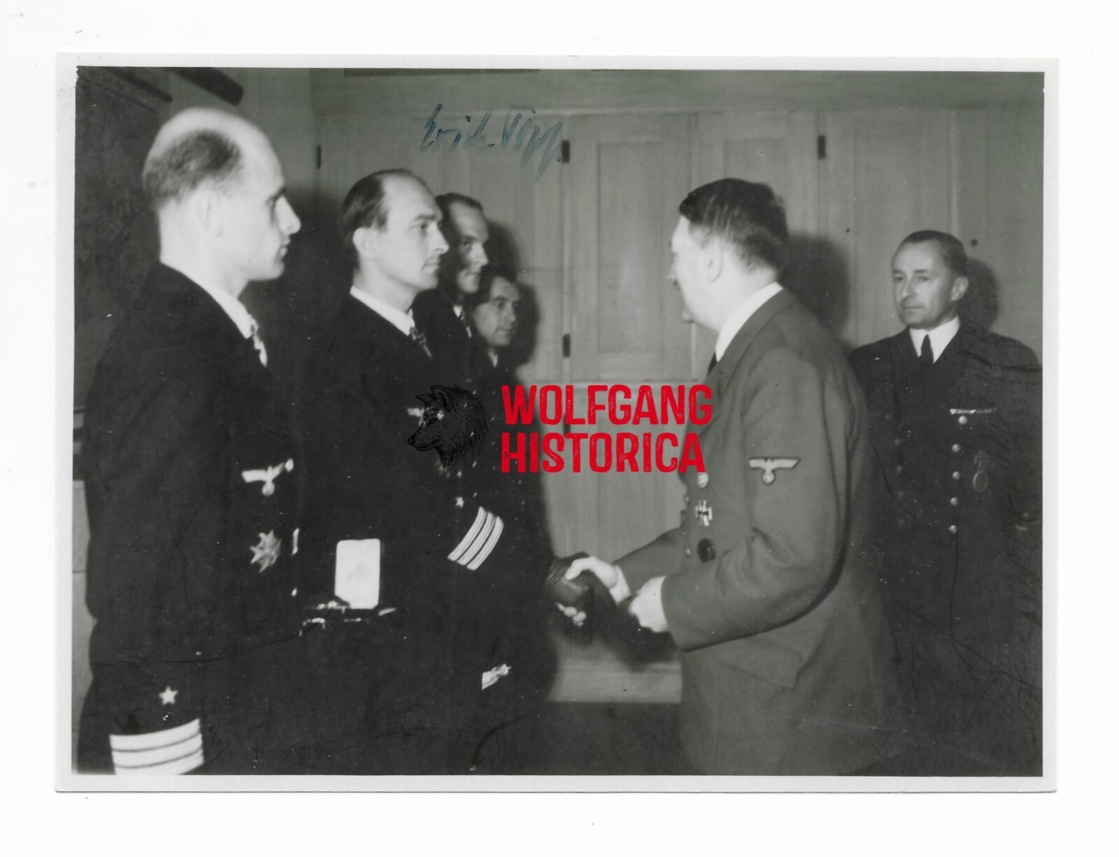 Erich Topp Kommandant of “U552” (Schwertern) Wolfgang Historica