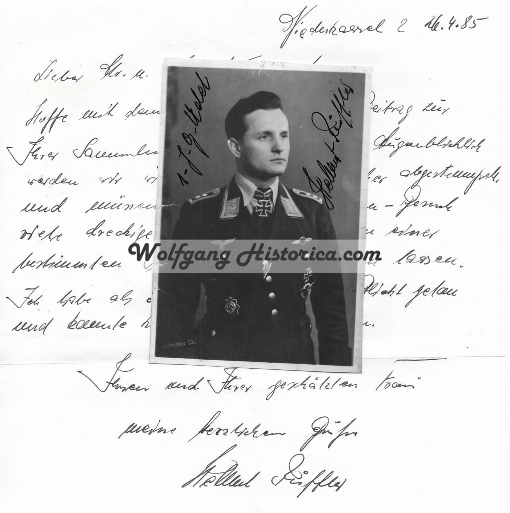 Helmut Rüffler – Jagdschwader 3 “Udet” – Wolfgang Historica