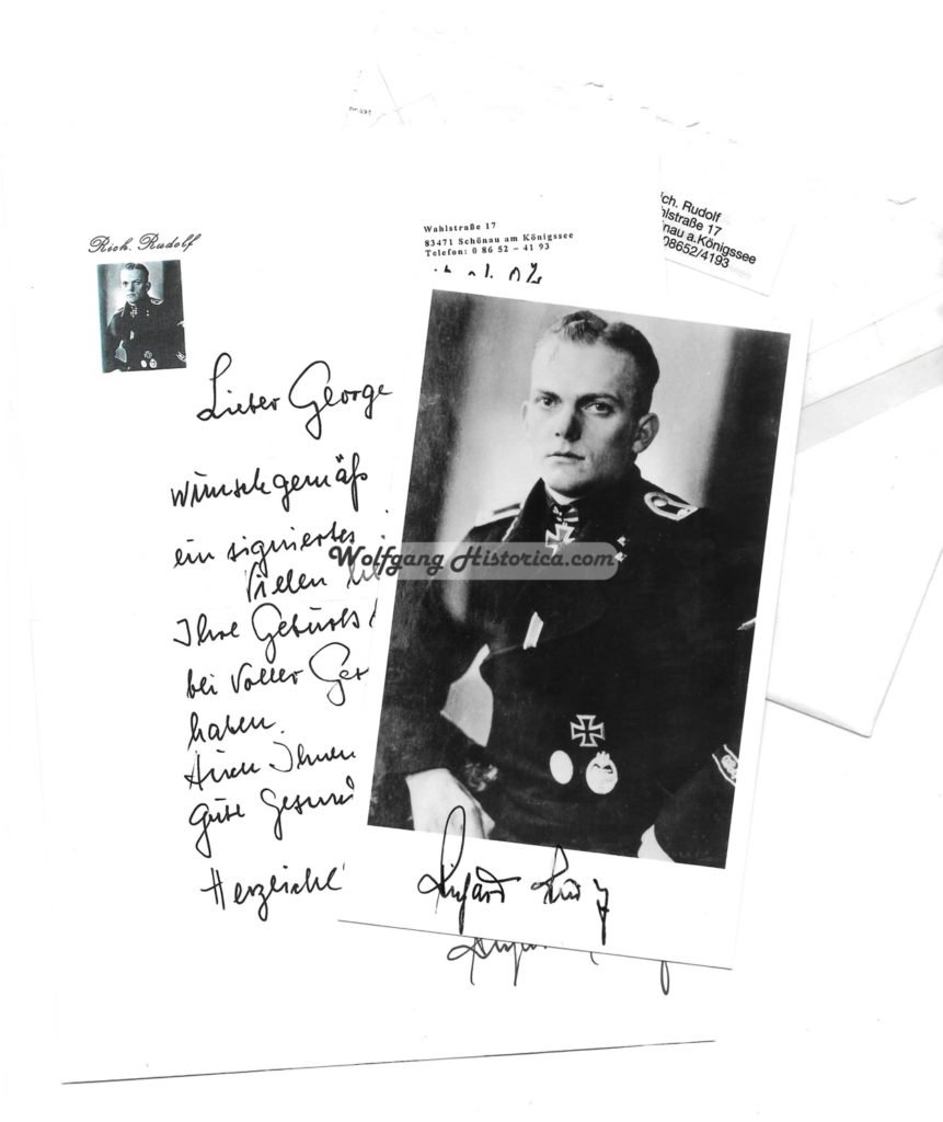 Richard Rudolf Ss Richard Rudolf – SS-Panzer-Regiment 12 “Hitlerjugend” – Wolfgang Historica